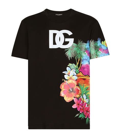 dolce gabbana t shirt tropico italiano|farfetch dolce and gabbana t shirts.